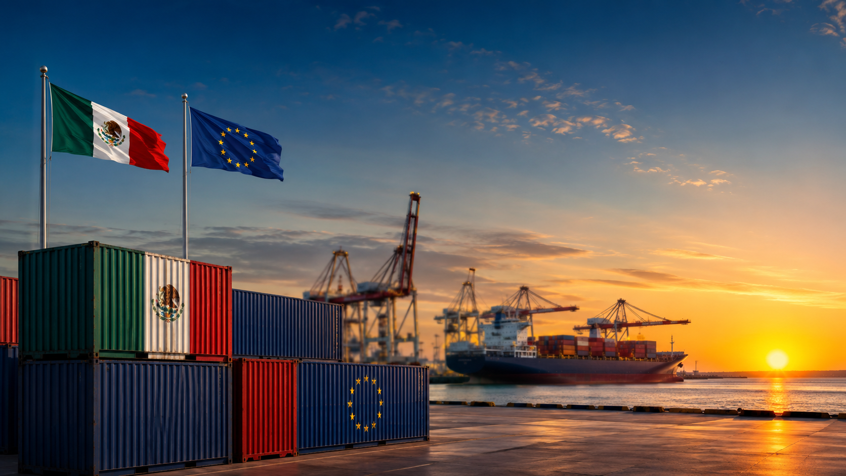 La UE concluye el acuerdo comercial con México: qué cambia con el TLCUEM modernizado